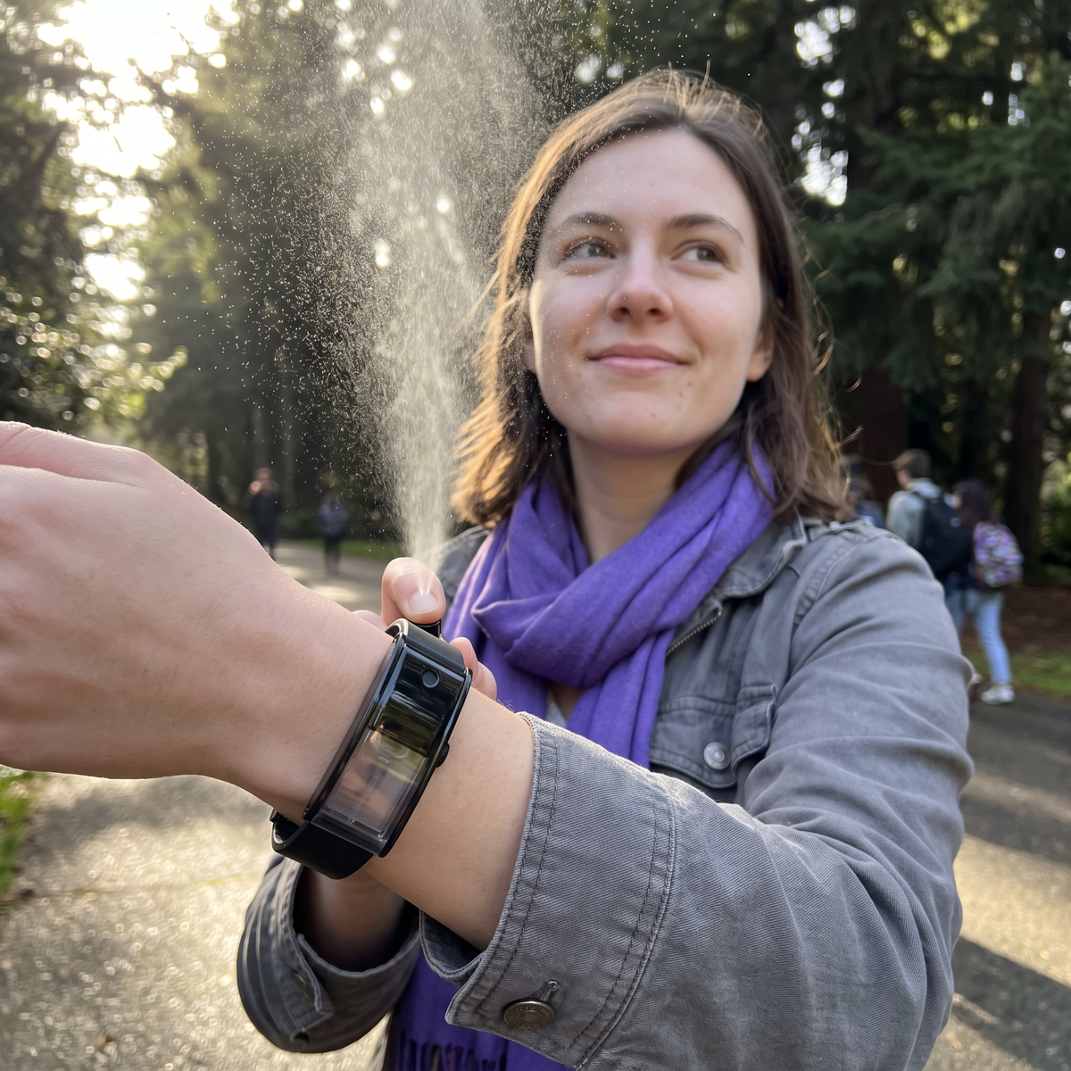 Refillable Perfume Bracelet, Spray Anywhere