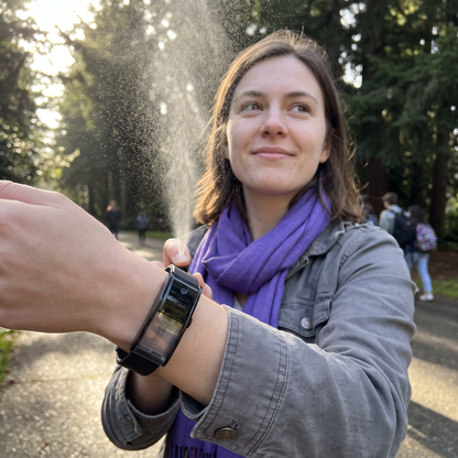 Refillable Perfume Bracelet, Spray Anywhere